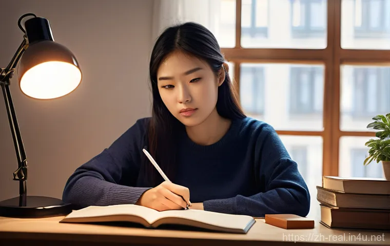 공인중개사 자격증의 장점과 단점 - **Prompt 1: The Diligent Learner's Journey**
    "A candid, realistic photograph of a young, determi...