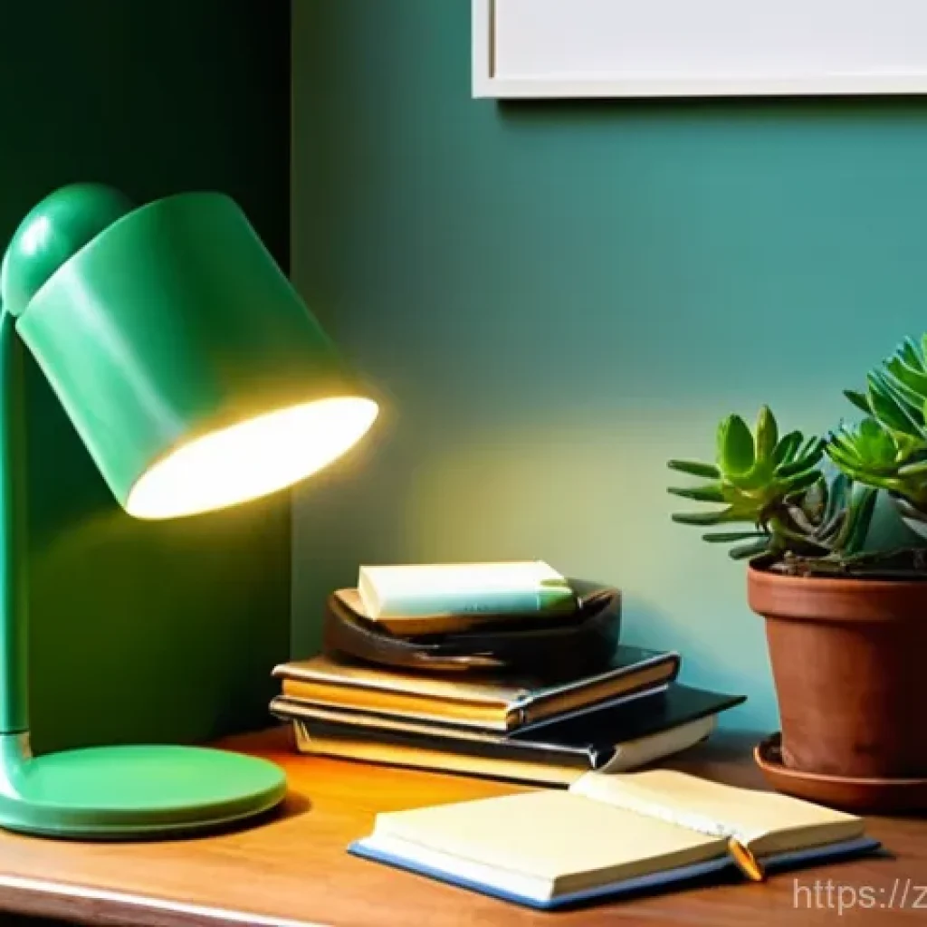 공인중개사 시험 준비와 최적의 학습 환경 - **Prompt:** A cozy, meticulously organized home study corner designed for peak concentration. A youn...