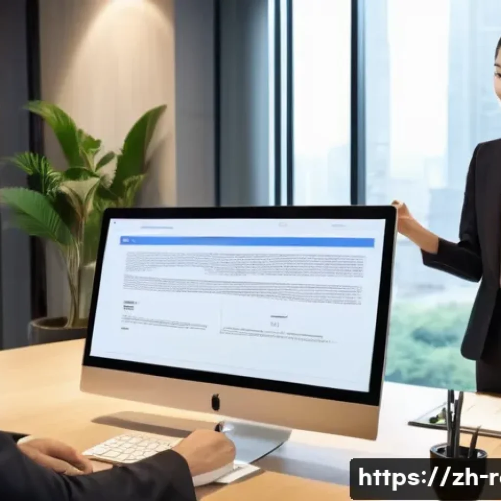 공인중개사 부동산 계약 사례 연구 - A modern business office scene showing a professional Chinese contract negotiation between two parti...