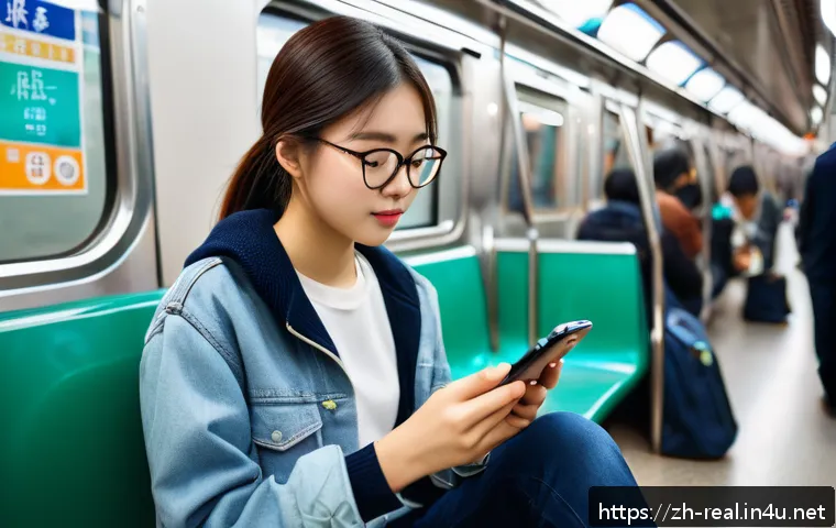 공인중개사 시험 과목별 고득점 비법 - A modern study room scene showing a young Chinese student attentively using a smartphone app for exa...